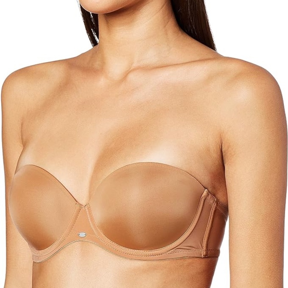 Calvin Klein / Naked Glamour Strapless Push Up Bra / 34D